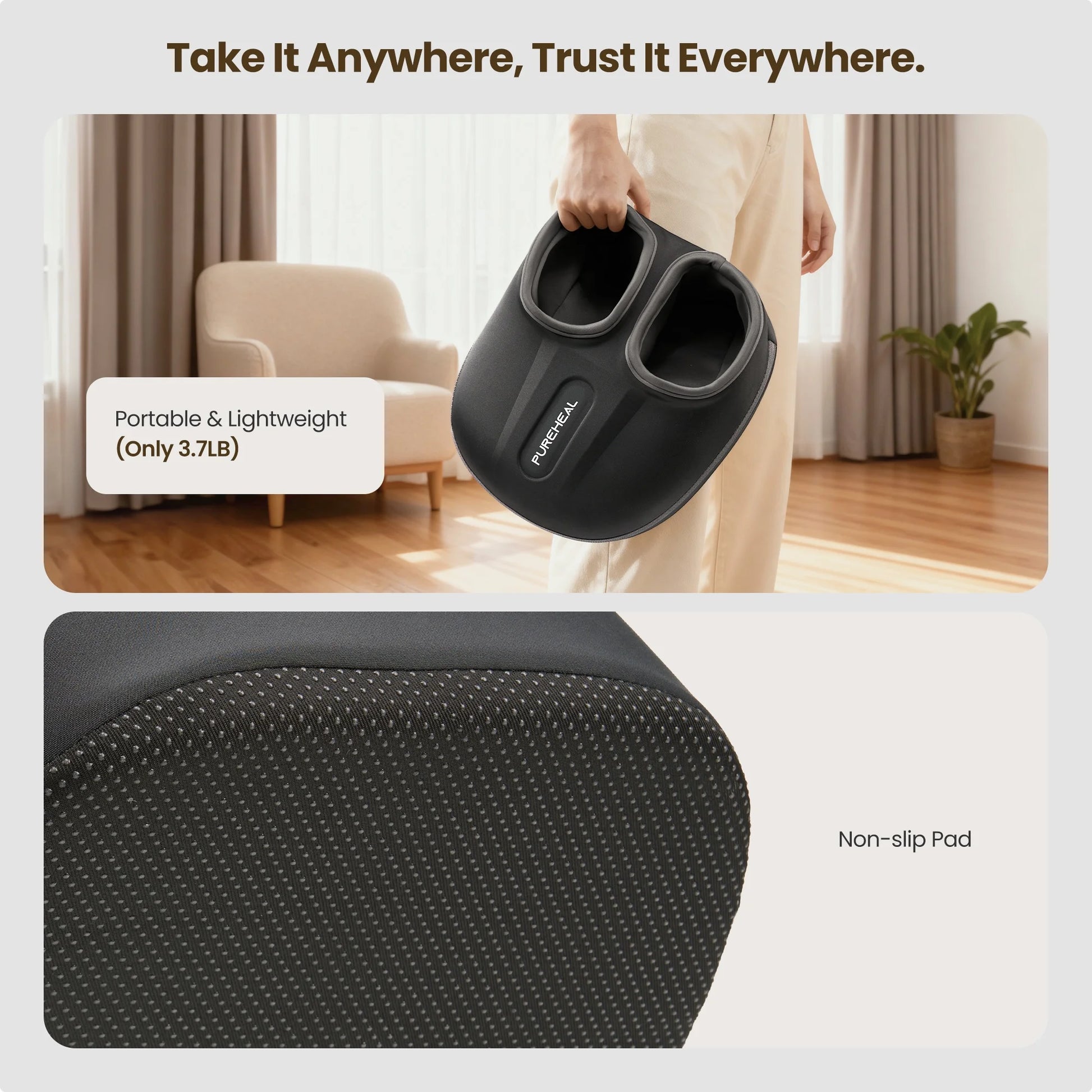 Foot Massager with Heat,Shiatsu Foot Massager Machine for Plantar Fasciitis, FSA HSA Eligible, Valentines Day Gifts for Women, Birthday Massage Gifts for Women Mom Men Dad