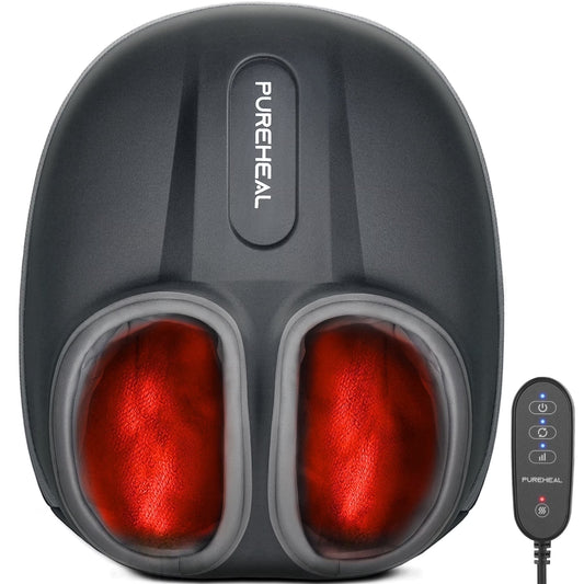 Foot Massager with Heat,Shiatsu Foot Massager Machine for Plantar Fasciitis, FSA HSA Eligible, Valentines Day Gifts for Women, Birthday Massage Gifts for Women Mom Men Dad